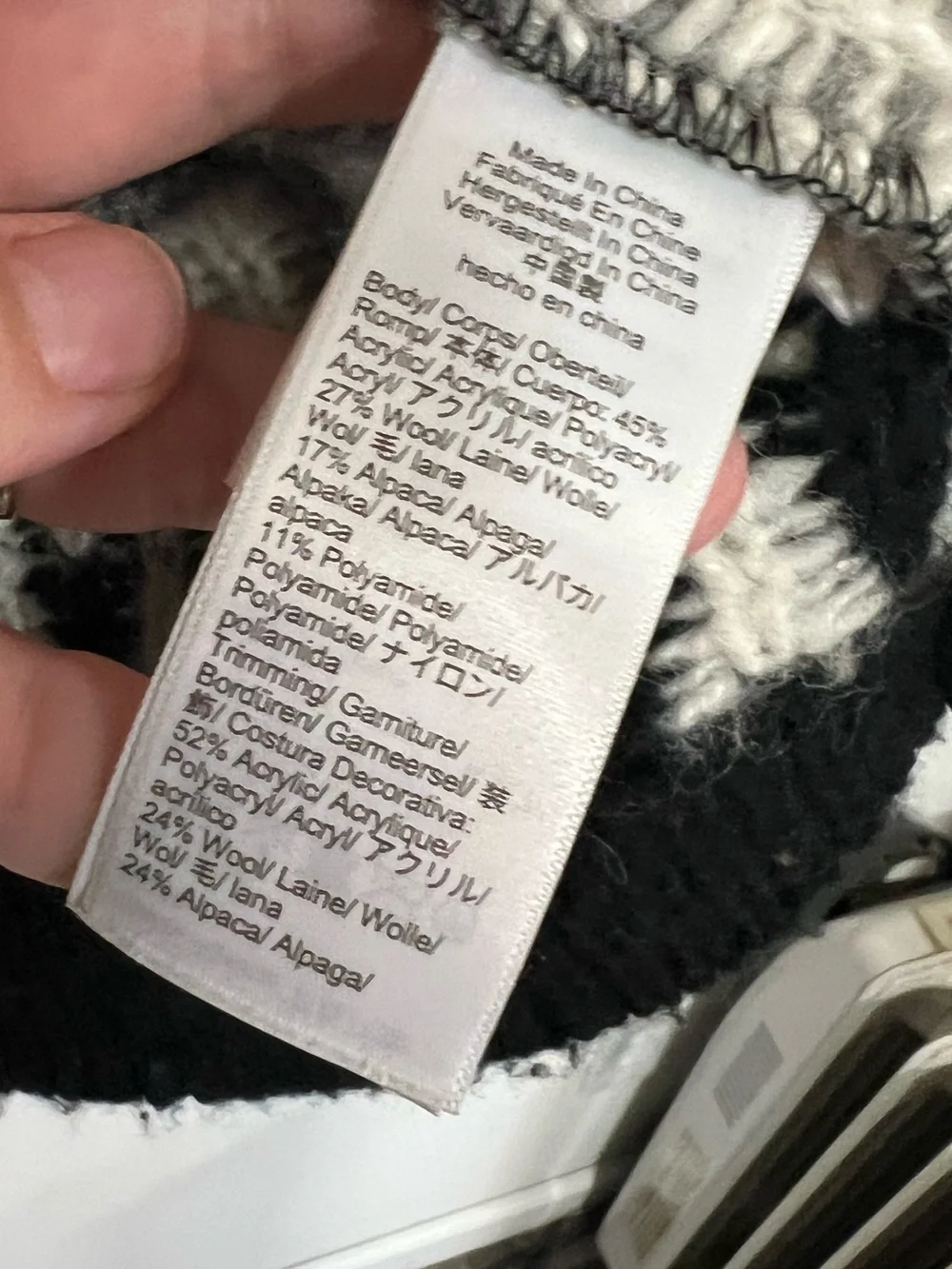 J.Crew Fair Isle Wool Alpaca Crewneck Sweater